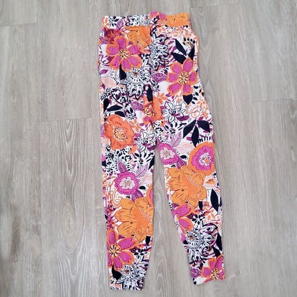 GYMBOREE size 8 Spice Market Batik Floral Pants - Picture 2 of 4
